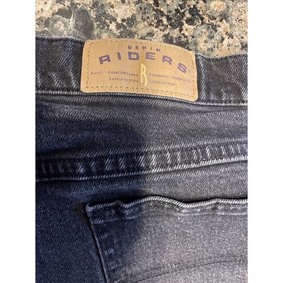 Denim Riders Black Jeans 20W High Rise - Picture 5 of 5